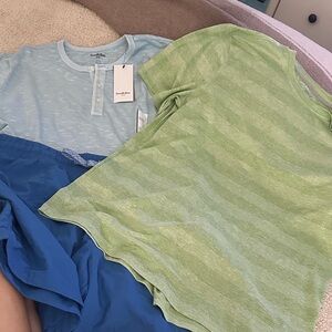 Goodfellow, All in Motion, Reel Legends Men’s Bundle. Swim shorts and 2 tops NWT